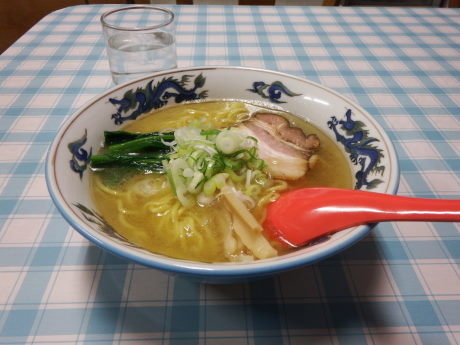 「塩ラーメン」@定食 めし屋の写真