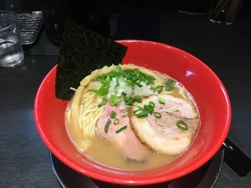 「限定 エビ塩」@つけ麺 中華そば アンタイNOODLESの写真