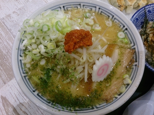 「からし味噌ねぎらーめん」@ちゃーしゅうや武蔵 イオン南松本店の写真