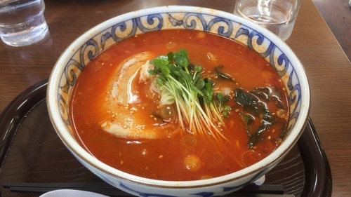 「地獄ラーメン50丁目」@和だし中華そば 田舎屋の写真