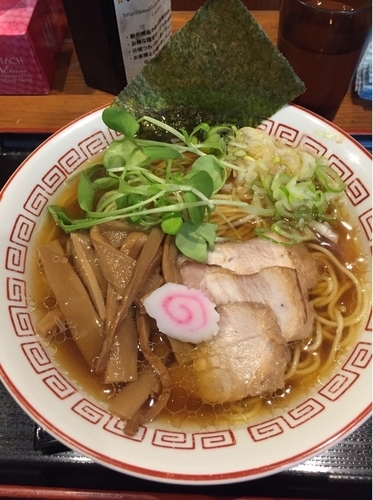 「中華そば」@汁麺屋 胡座の写真