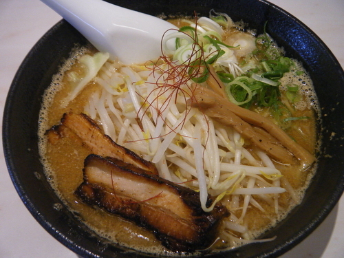 「味噌800円」@麺処 あんかつの写真