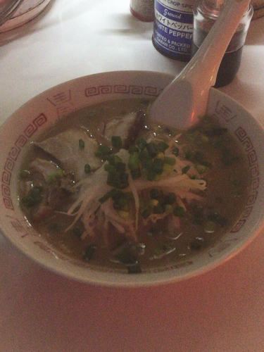 「とんこつラーメン」@華蓮亭の写真