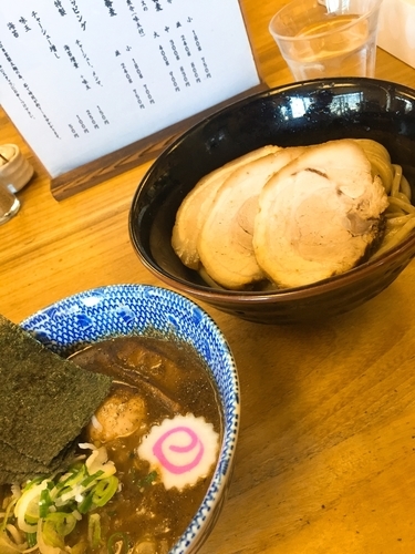 「特製つけ麺小（180g）900円」@中華蕎麦 サンジの写真