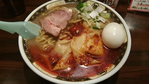 「煮干ラーメン(790円)+味玉(120円)」@すごい煮干ラーメン凪 西新宿7丁目店の写真