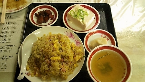 「炒飯セット」@榮濱樓の写真