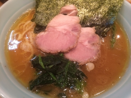 「ラーメン」@横浜ラーメン 武蔵家 稲田堤店の写真