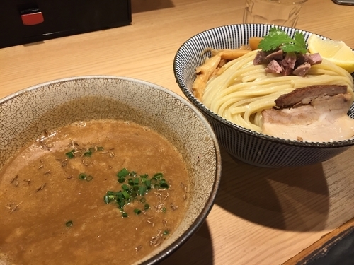 「ラムつけ 醤油 大盛」@自家製麺 MENSHO TOKYOの写真