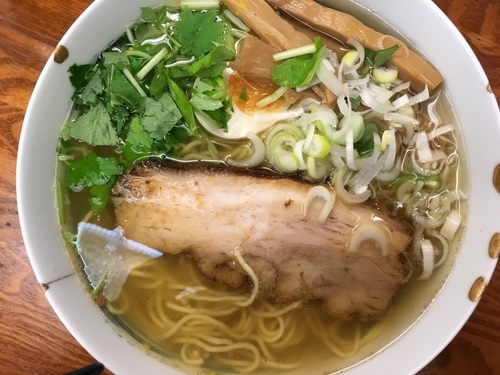 「和風柚子柳麺 730円」@麺屋ひょっとこの写真