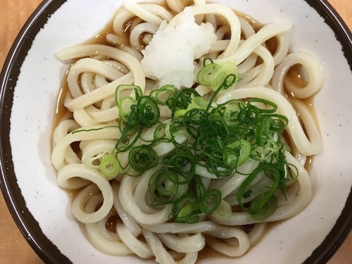 「ぶっかけうどん小 280円」@さか枝うどん 南新町店の写真