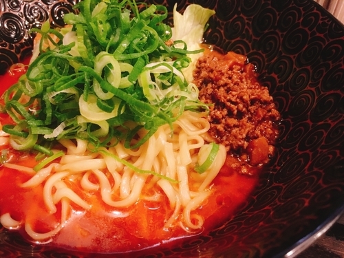 「汁なし坦々麺」@中華そば かなでの写真