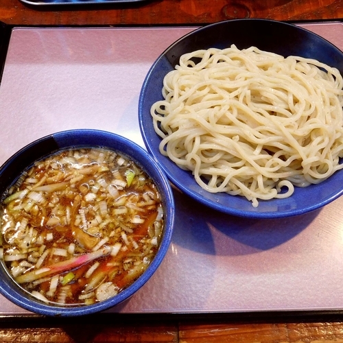 「つけそば 並（750円）」@煮干し背脂極太手もみ麺の店 一本勝負の写真