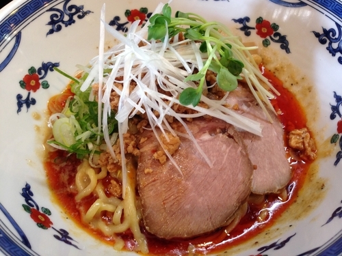 「汁なしタンタンまぜソバ　￥８３０」@麺屋 かりん亭の写真