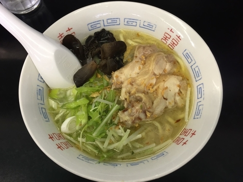 「鶏麺(800円)」@潮中華 KAZEの写真