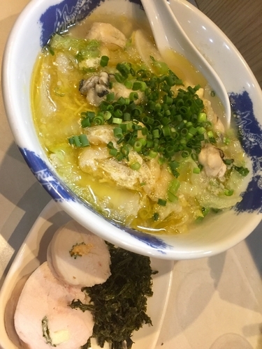 「【限定】広島産牡蠣のみぞれ汁そば ￥900」@麺屋 扇 SENの写真