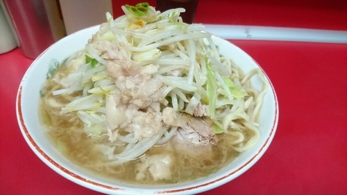 「ラーメン小  堅め少な目」@ラーメン二郎 湘南藤沢店の写真