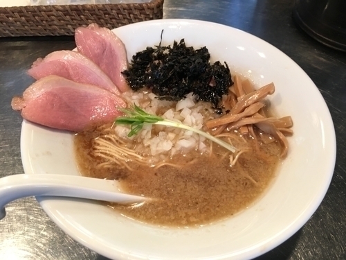 「鴨清湯背脂 (12/2 ver.) ￥900」@日の丸さんじの写真