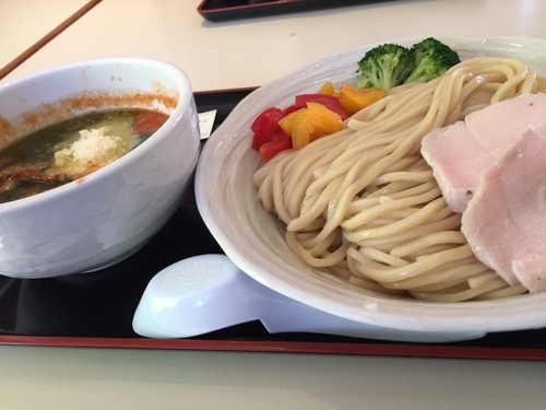 「rossoトマトつけ麺（中盛）」@大勝軒ROSSO－ロッソ－の写真