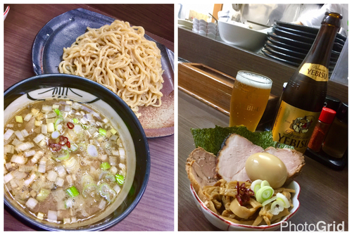 「つけそば￥800＋特製￥350」@頓知房の写真