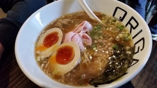 「オリガミラーメン」@麺屋 ORIGAMIの写真