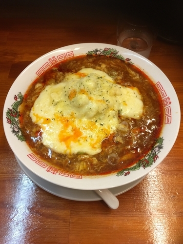 「チーズマーラーメン」@ラーメン餃子 なか屋の写真