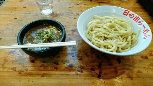 「剛つけ麺 大盛り」@日の出らーめん 横浜桜木町本店の写真