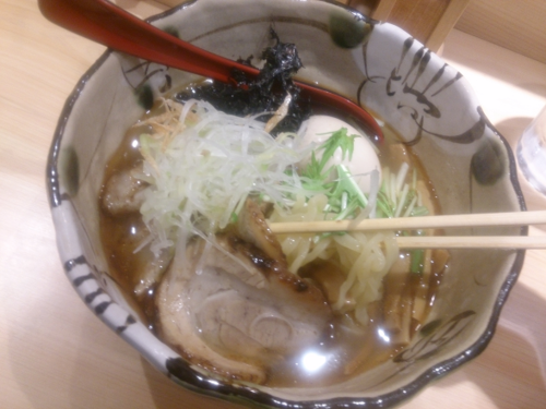 「得製 焼あご塩らーめん」@焼きあご塩らー麺 たかはし 上野店の写真