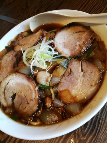 「アリランチャーシュー[大盛]」@八平の食堂の写真