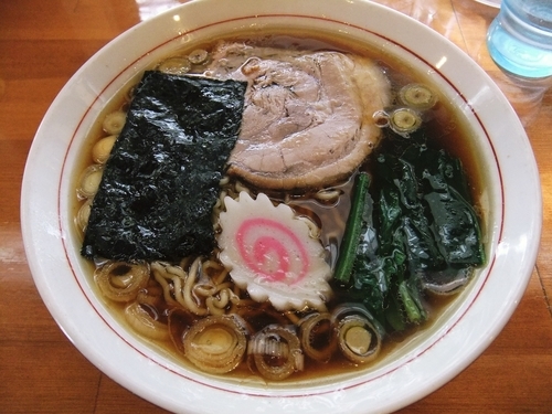 「中華そば（600円）」@かまや食堂の写真