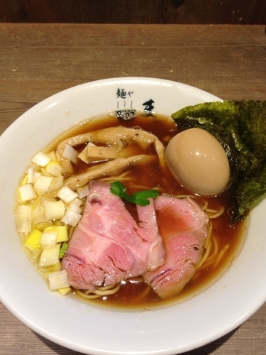 「中華そば  味玉(ラーパス)」@麺やまつ本の写真