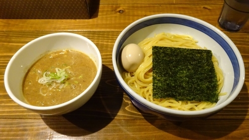 「味玉濃厚つけ麺（880円）」@中華ソバ 煉虎の写真