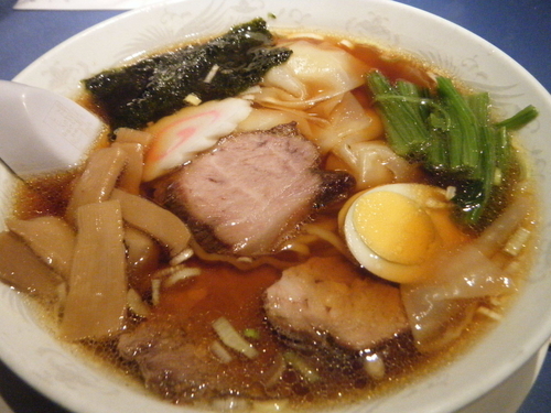 「ワンタンメン799円」@赤門 新館の写真