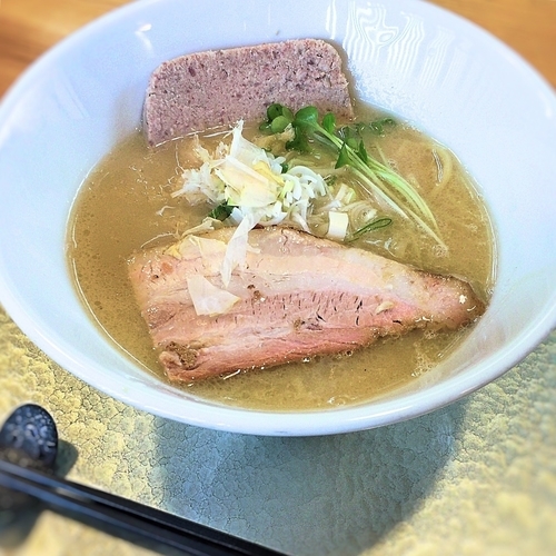 「塩鶏そば」@馬鹿坊の写真