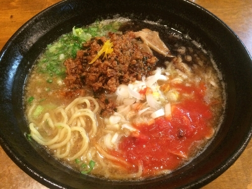 「鶏白担々麺（900円）」@はりけんラーメンの写真
