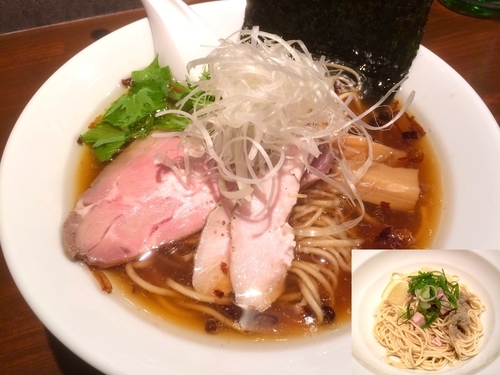 「香味ソバ（750円）+替玉（200円）」@中華蕎麦 志の写真