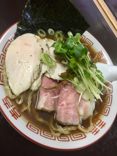 「中華そば（手打ち麺）￥700＋鶏チャー￥150」@と多゛食堂の写真