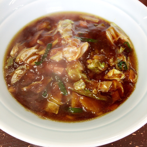 「レバースタミナ（ホット）　850円」@スタミナらーめん福禄寿の写真