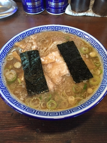 「三種の煮干そば  820円」@マル寛そばやの写真