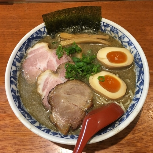 「特製いりこ出汁そば (950円)」@土州屋の写真