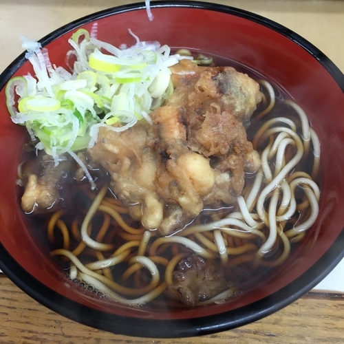 「いかげそ（￥400）」@六文そば 中延店の写真