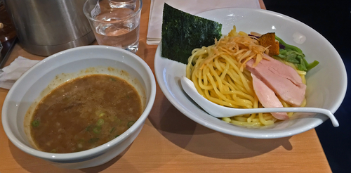 「煮干しつけSOBA　大盛」@銀座 篝 アトレ浦和店の写真