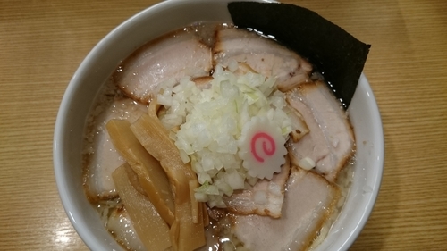 「肉増し背脂煮干そば￥820」@中華そば 無垢の写真