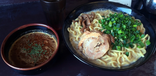 「鶏白湯つけ麺　大盛」@鶏そばや 竜神洞の写真