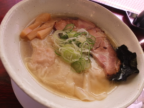 「塩わんたん麺」@翔鶴 高崎店の写真