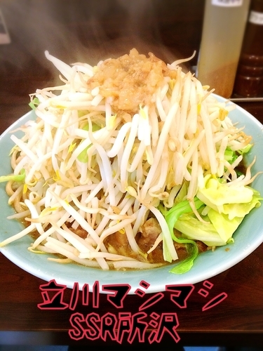 「小ラーメン￥750」@立川マシマシ SSRの写真