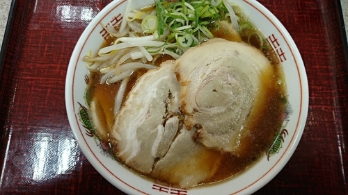 「チャーシュー麺」@社パーキングエリア（下り）の写真