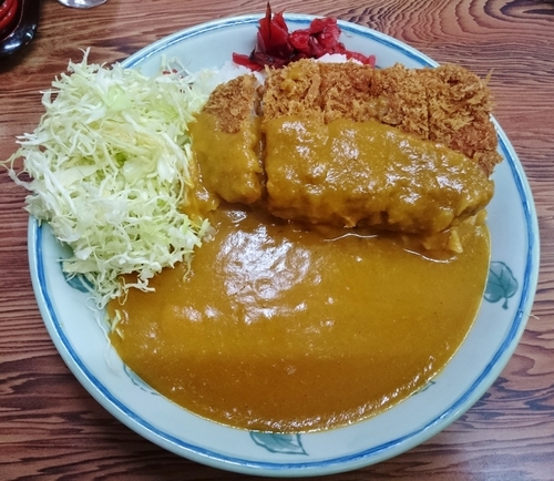 「カツカレー 900円」@なか野の写真