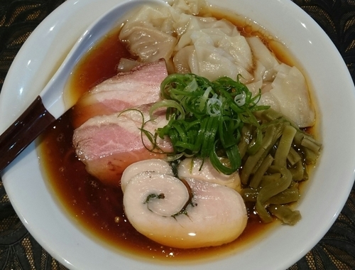 「醤ソバ＋雲吞」@Noodle Lounge～醤～Hishioの写真