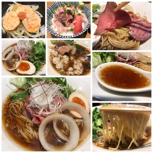 「【限定】牛らーめん850円 海鮮丼400円 あん肝 200円」@寿製麺よしかわ 川越店の写真