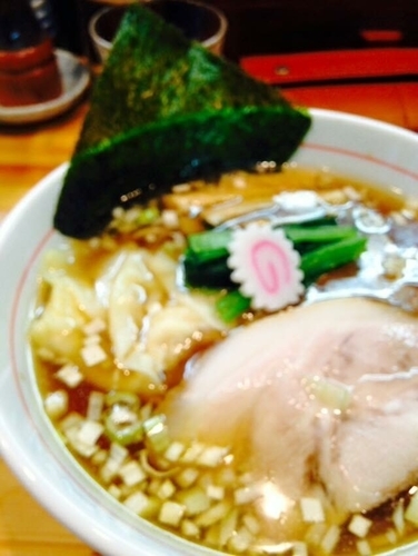 「特製中華そば」@麺笑 コムギの夢の写真